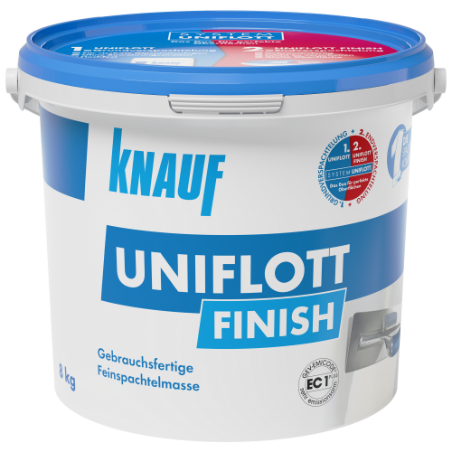 Knauf Feinspachtelmasse ‚Uniflott Finish‘ 8 kg