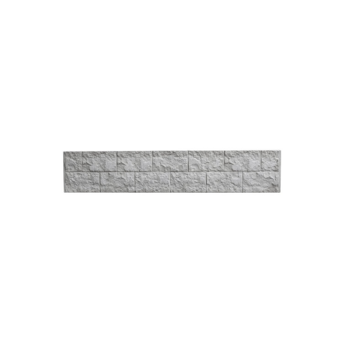 Beckers Betonzaun Betonzaunplatte ‚Standard Casa Borsika‘ 200 x 38,5 x 3,5 cm grau