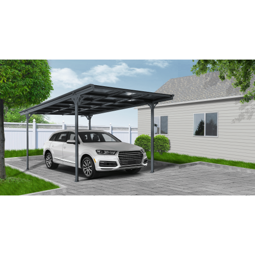 Ximax Einzelcarport ‚Eco‘ anthrazit 503 x 300 x 232 cm