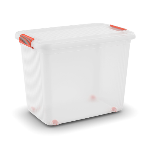 KIS Aufbewahrungsbox ‚K Latch XXL‘ transparent 45 x 39 x 59 cm 69 l