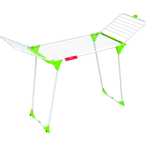 Vileda Wäscheständer ‚King Colors‘ rollbar grün 106 x 57 x 91 cm