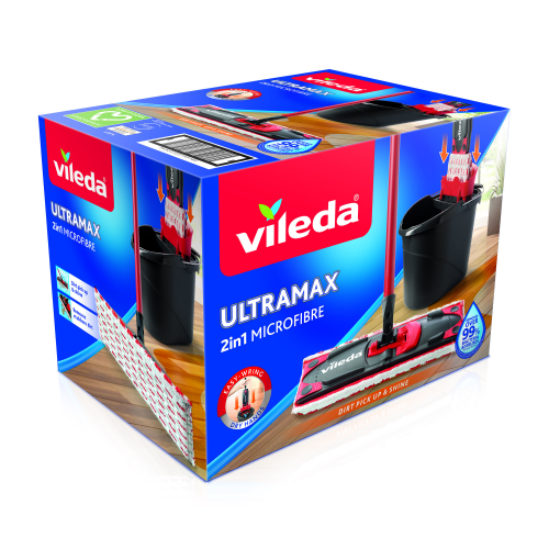 Vileda Bodenwischer-Set ‚Ultramax 2in1‘ 4-teilig