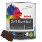 toom 2in1 Buntlack ‚Edelbraun‘ schokobraun seidenmatt 750 ml