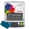 toom 2in1 Buntlack ‚Blaupause‘ enzianblau seidenmatt 750 ml