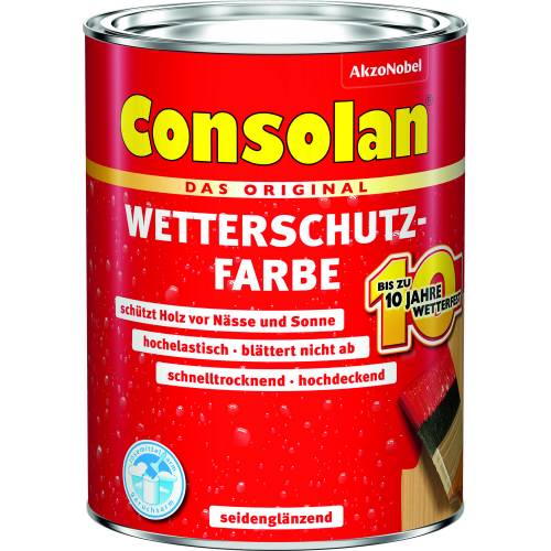 Consolan Wetterschutzfarbe blau 750 ml