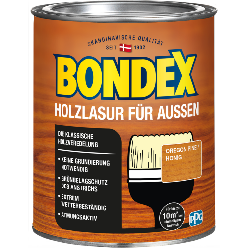 Bondex Holzlasur honigfarben 750 ml