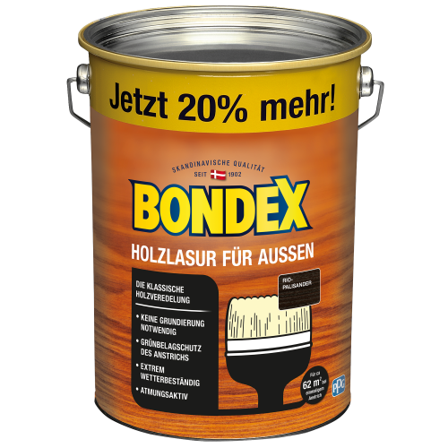 Bondex Holzlasur eichefarben 4,8 l