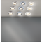 LED-Einbauleuchten-Set 3 x 200 lm